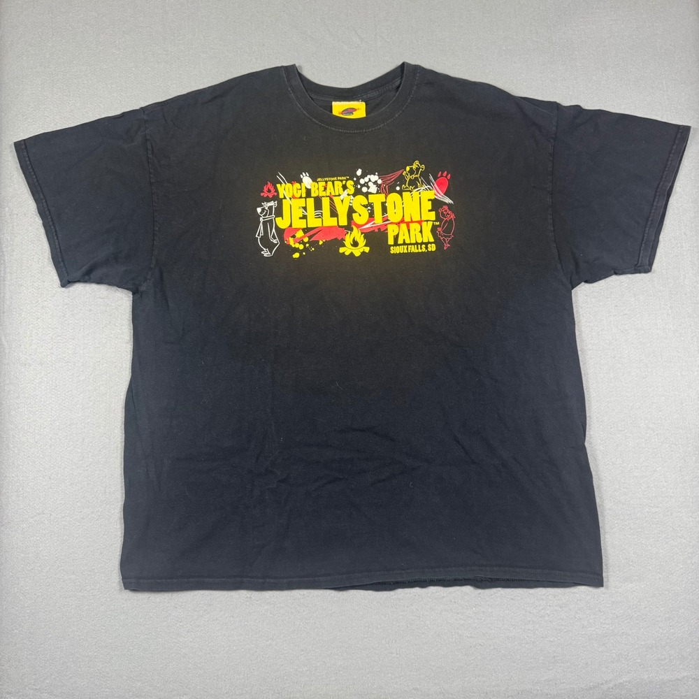 Hanna-Barbera Yogi Bear‎ Jellystone Park Sioux Falls SD T-Shirt Mens 2XL Black